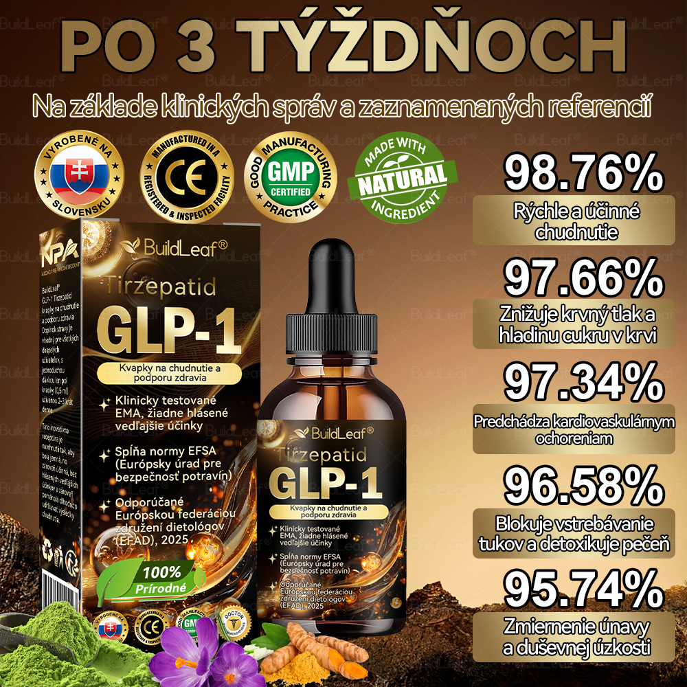 BuildLeaf® 🎁🎁🎁 Ostáva už len 5 fliaš! Ponúkame vám dodatočnú 50% zľavu! Dajte sa do formy a zlepšite svoje zdravie. Ak to teraz zmeškáte, ďalšiu šancu budete mať až budúci rok.